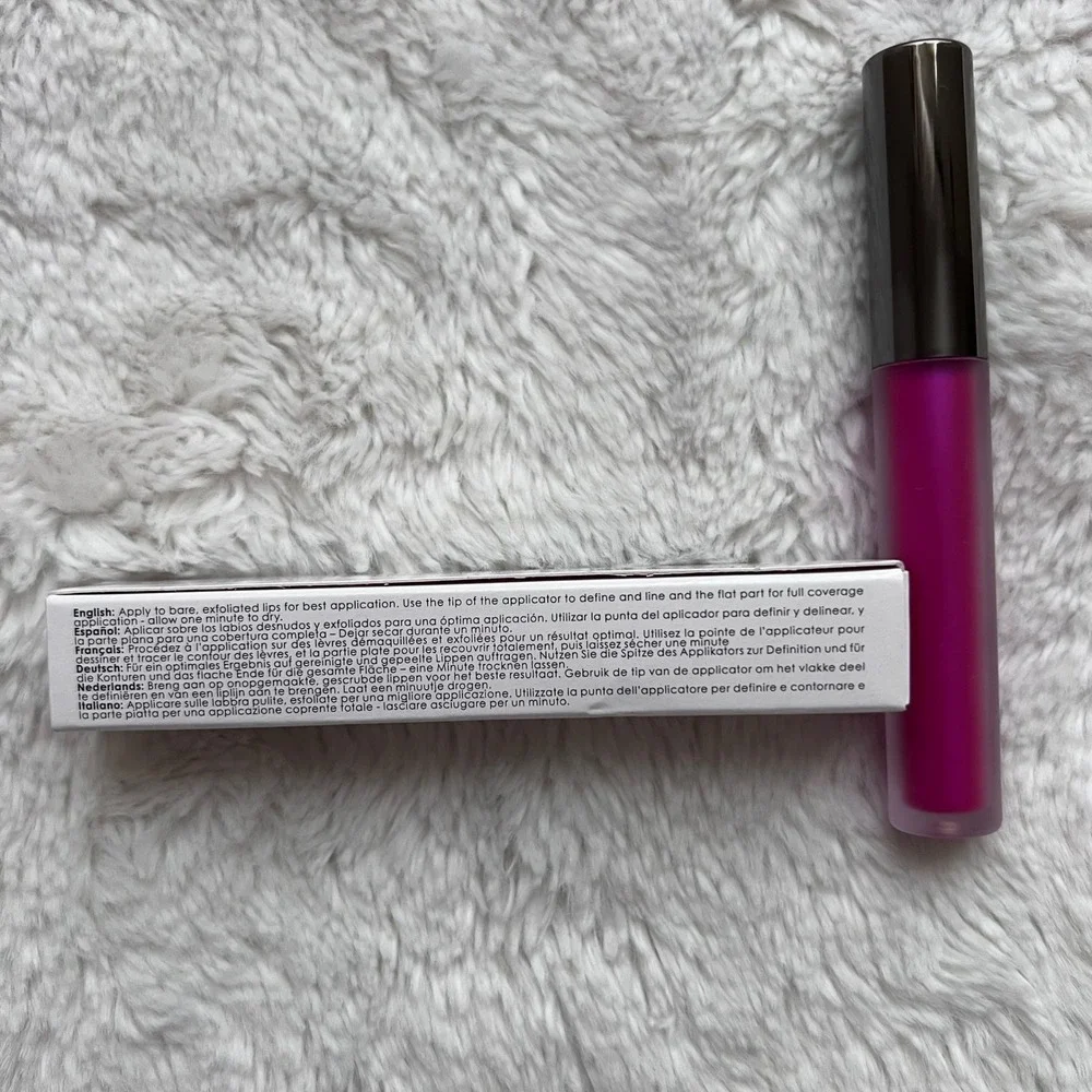 Bodyography Lip Lava Liquid Lipstick Superstar 9625 Magenta Metallic 0.08oz NEW